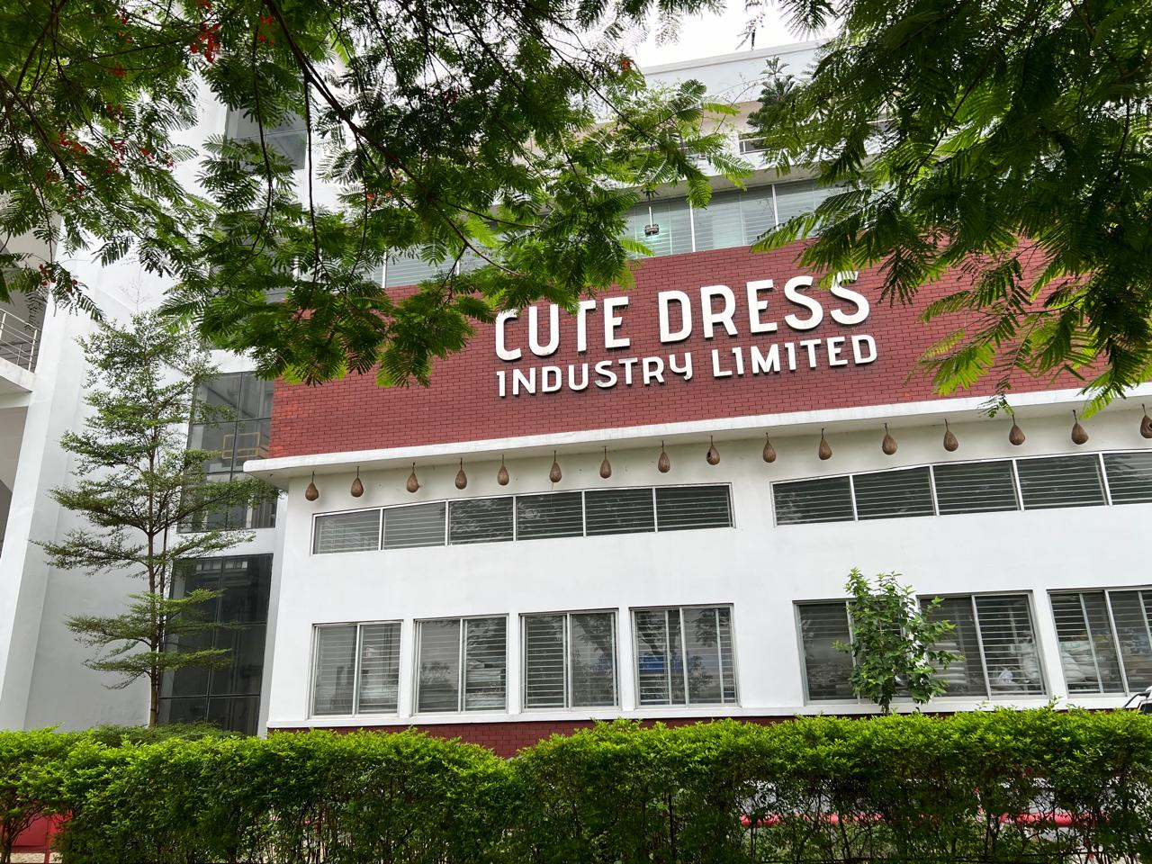 Cute Dress Industry Ltd. factory front in Dhamrai, Dhaka, Bangladesh